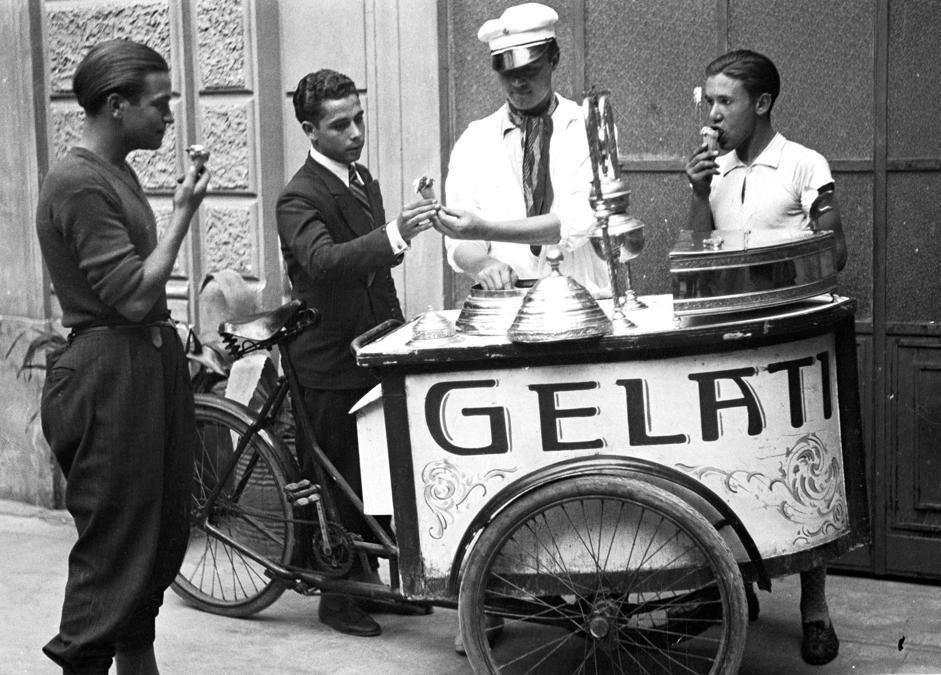 Who invented gelato, a history