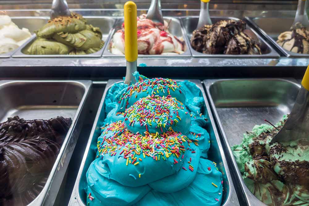 Artificial colors and flavors mean artificial ingredients, never a good sign